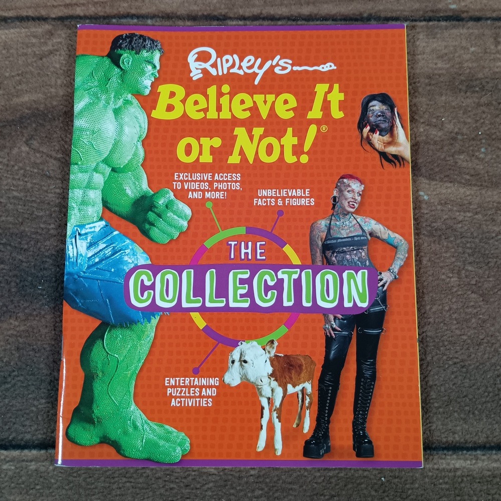 Ripley's Believe It or Not The Collection Book Exclusive Access Puzzles Facts
